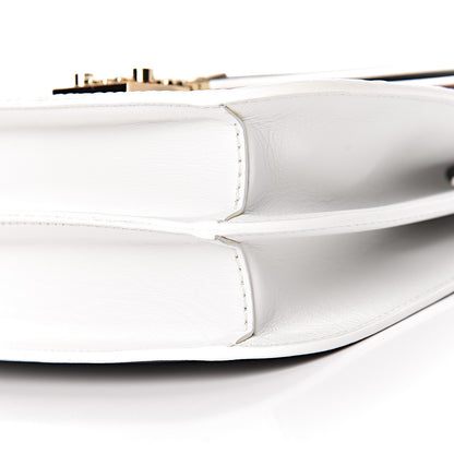 MCM Visetos Calfskin Small Patricia Crossbody Bag Cognac Black White 10 of 11