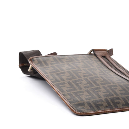 Fendi Zucca Spalmati Messenger Bag Tobacco 5 of 10
