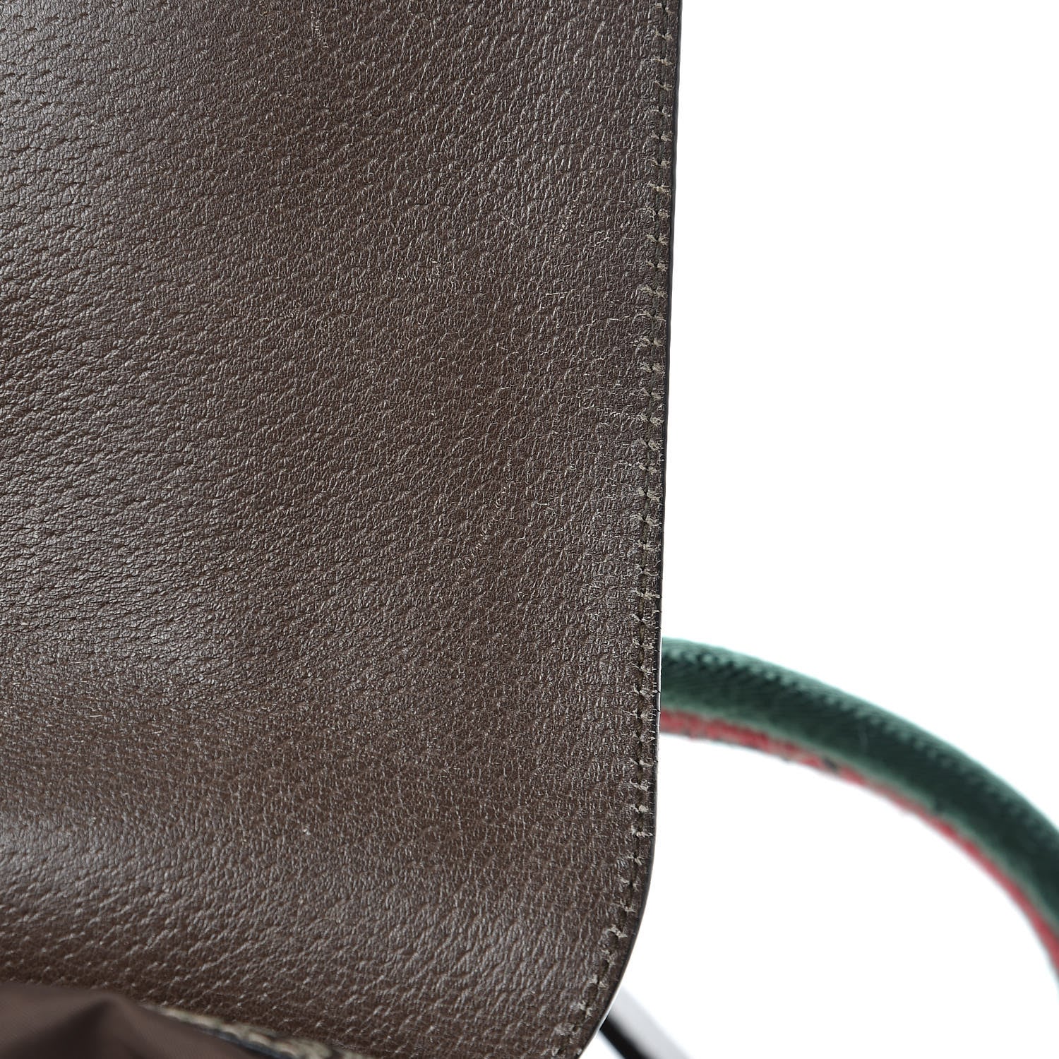 Gucci GG Supreme Monogram Tian Web Single Buckle Backpack Beige Multicolor New Acero 8 of 11