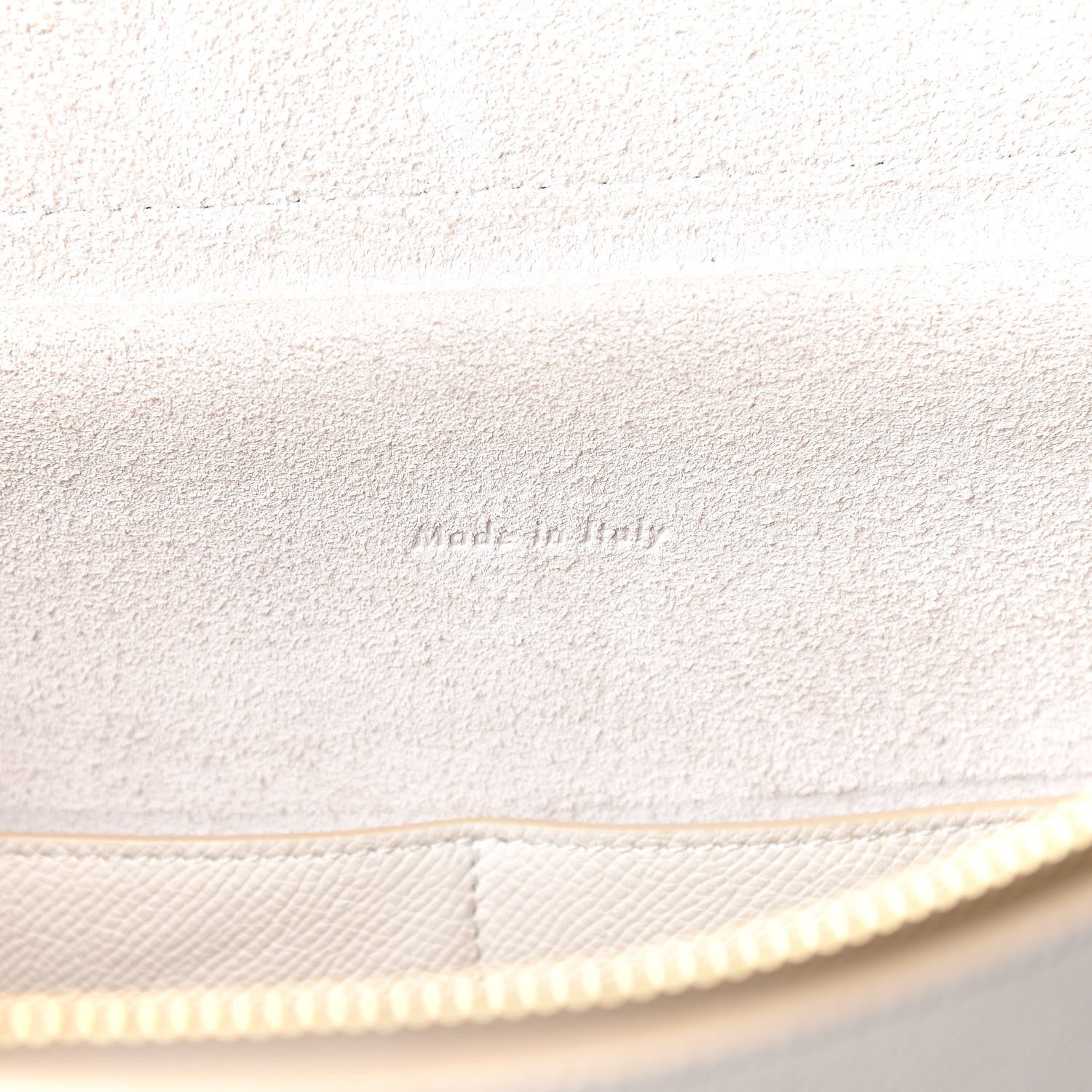 Celine Grained Calfskin Mini Belt Bag White 7 of 19
