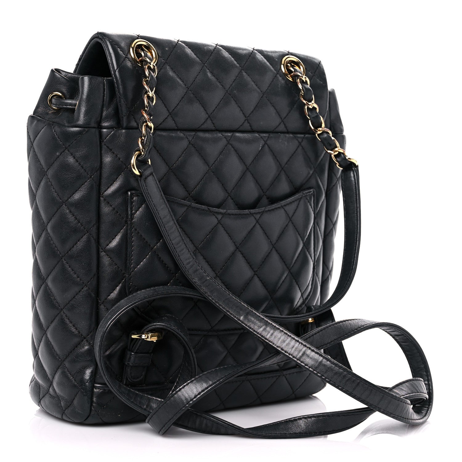 Chanel Calfskin Quilted Small Urban Spirit Backpack Black 3 of 21