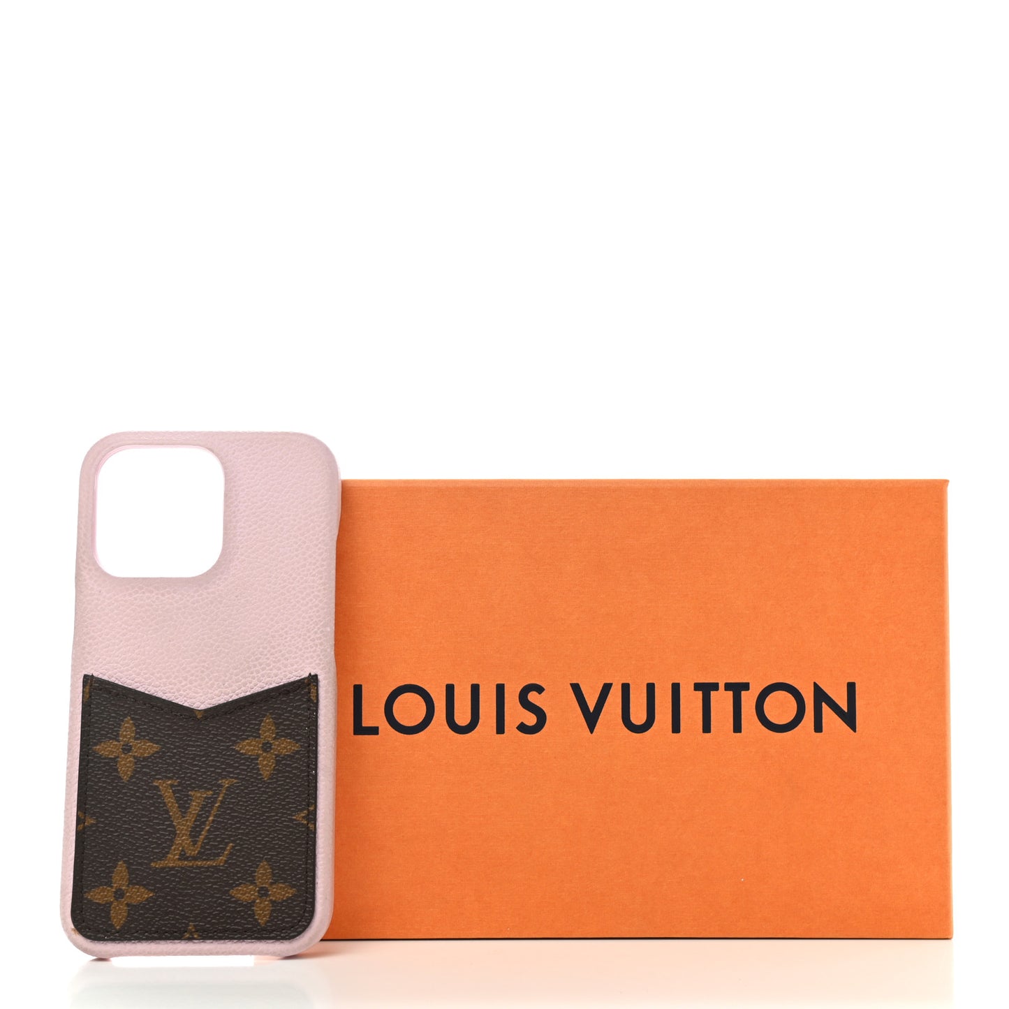 Monogram iPhone 13 Pro Bumper Rose Poudre
