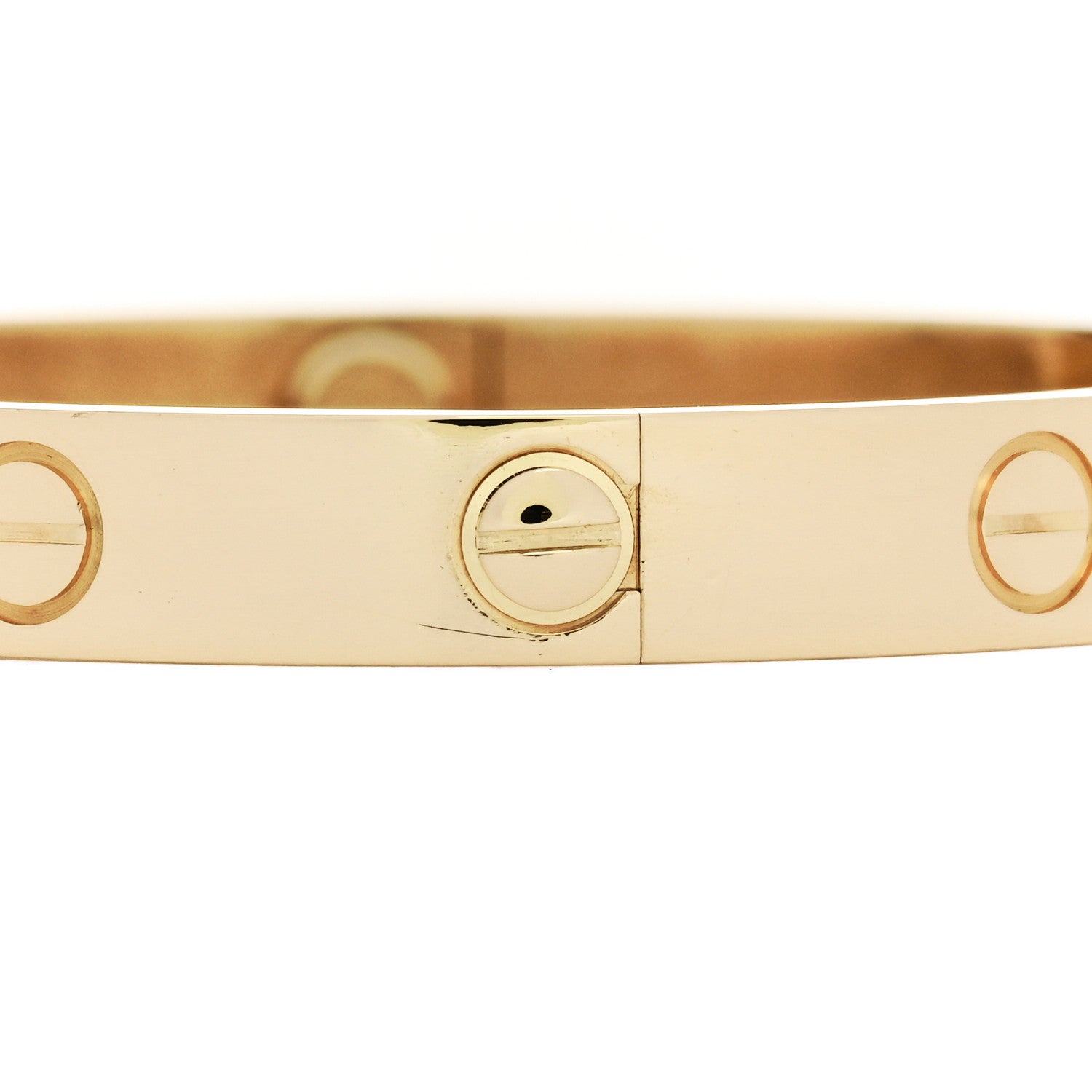 Cartier 18K Yellow Gold LOVE Bracelet 15 4 of 8