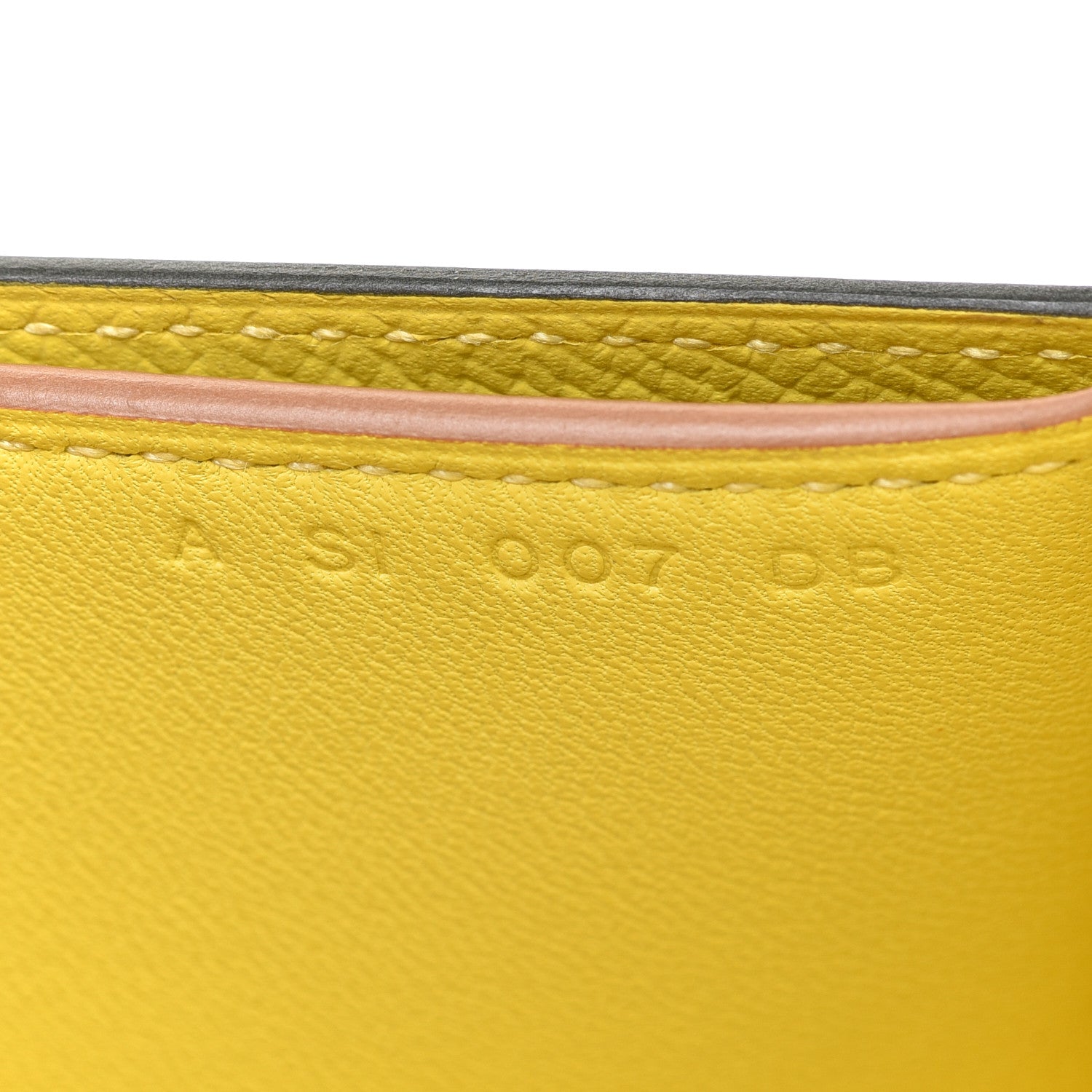 Hermes Epsom Passant Long Wallet Craie Lime 8 of 11