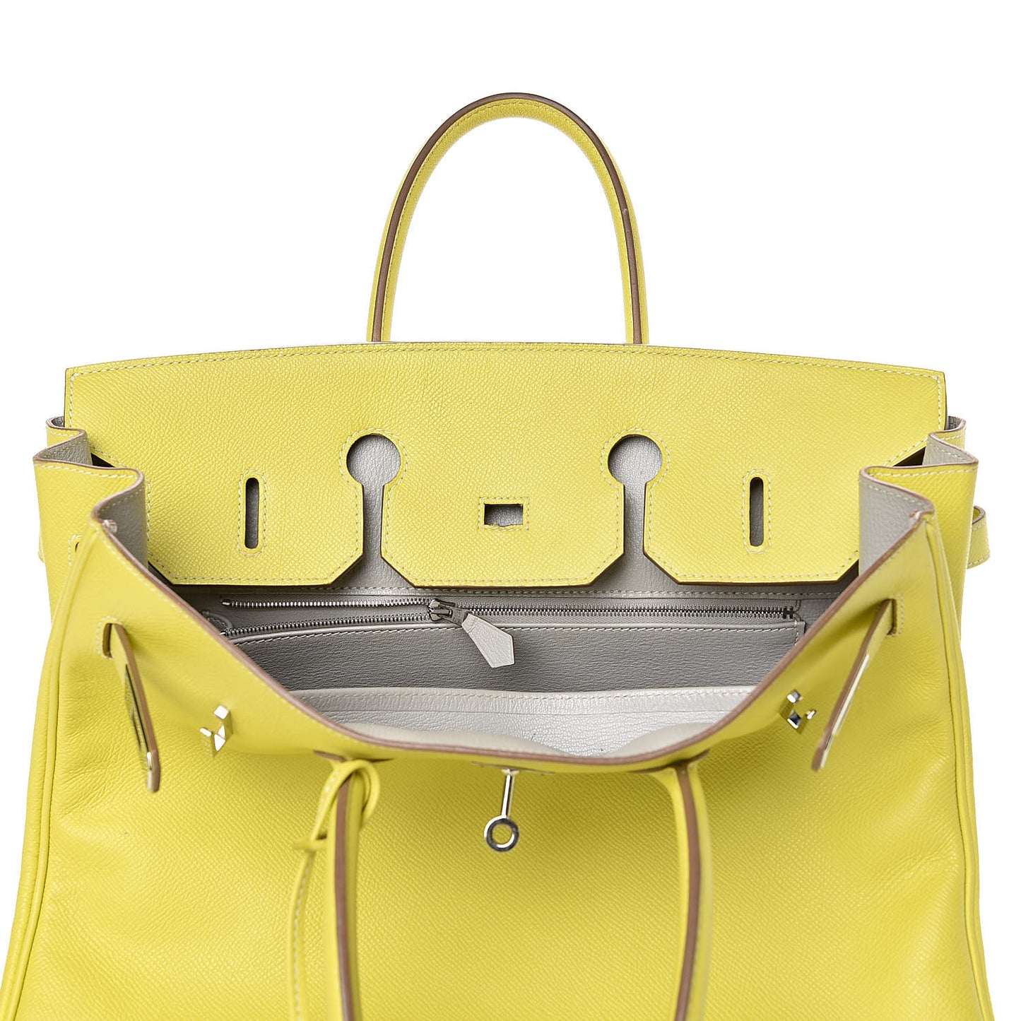 Epsom Candy Birkin 35 Lime Gris Perle