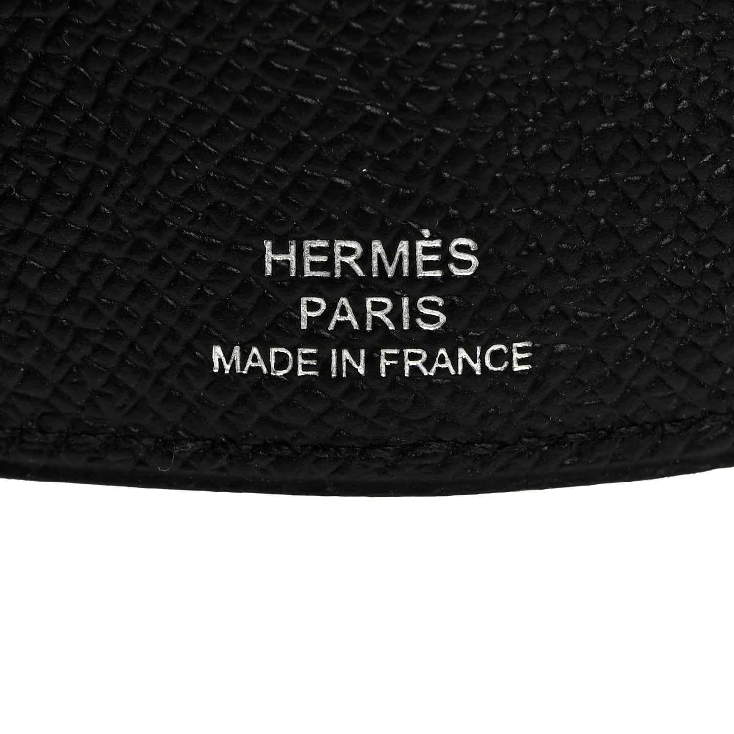 Hermes Epsom Bearn Multicles 4 Key Holder Black 6 of 6