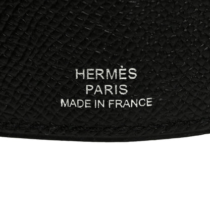 Hermes Epsom Bearn Multicles 4 Key Holder Black 6 of 6