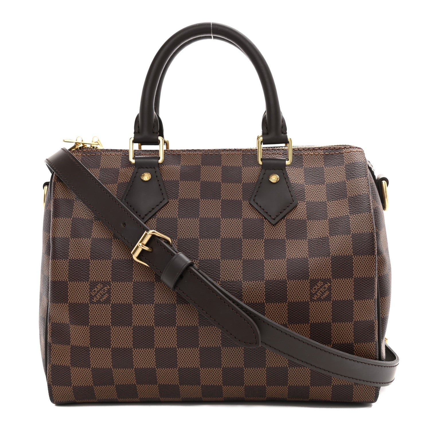 Louis Vuitton Damier Ebene Speedy Bandouliere 25 2 of 17