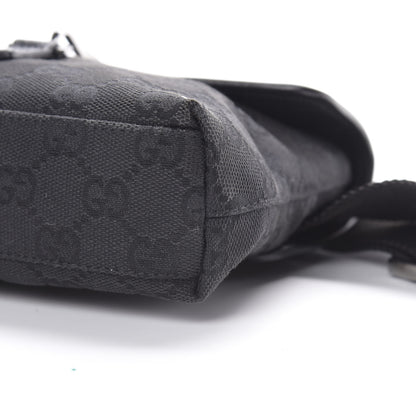 Gucci GG Monogram Web Flight Belt Bag Black 9 of 9