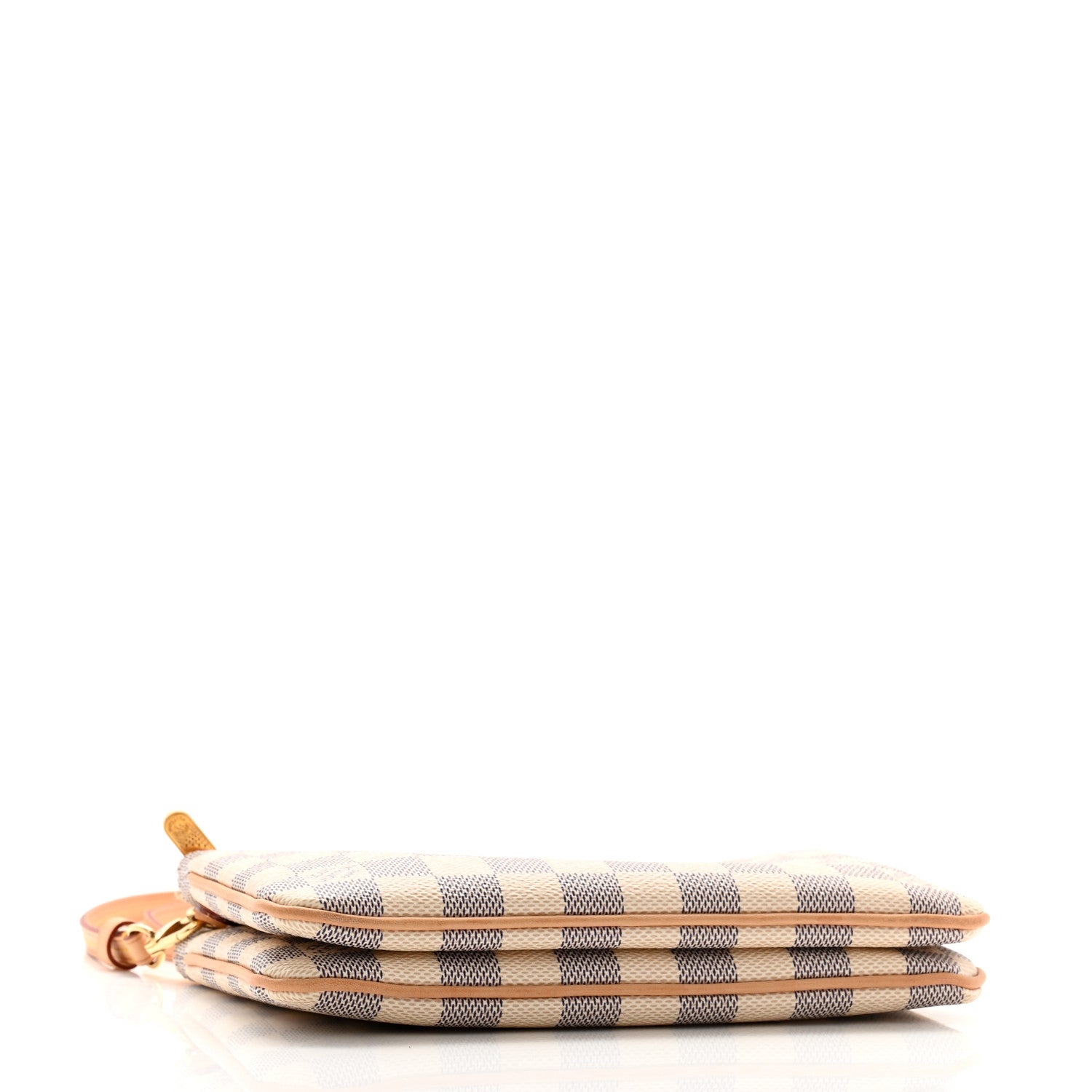 Louis Vuitton Damier Azur Double Zip Pochette 4 of 12