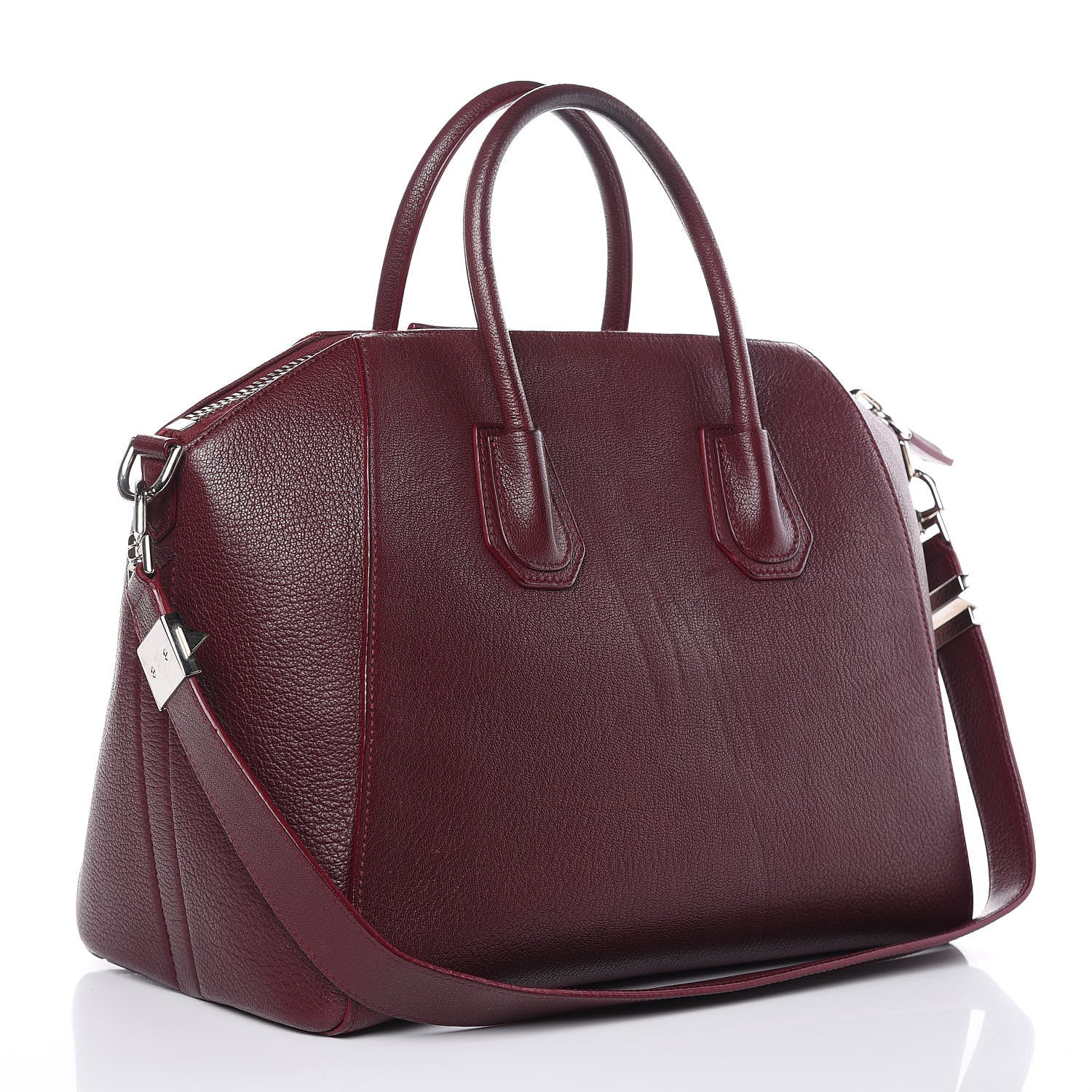 Givenchy Sugar Goatskin Medium Antigona Oxblood 3 of 16