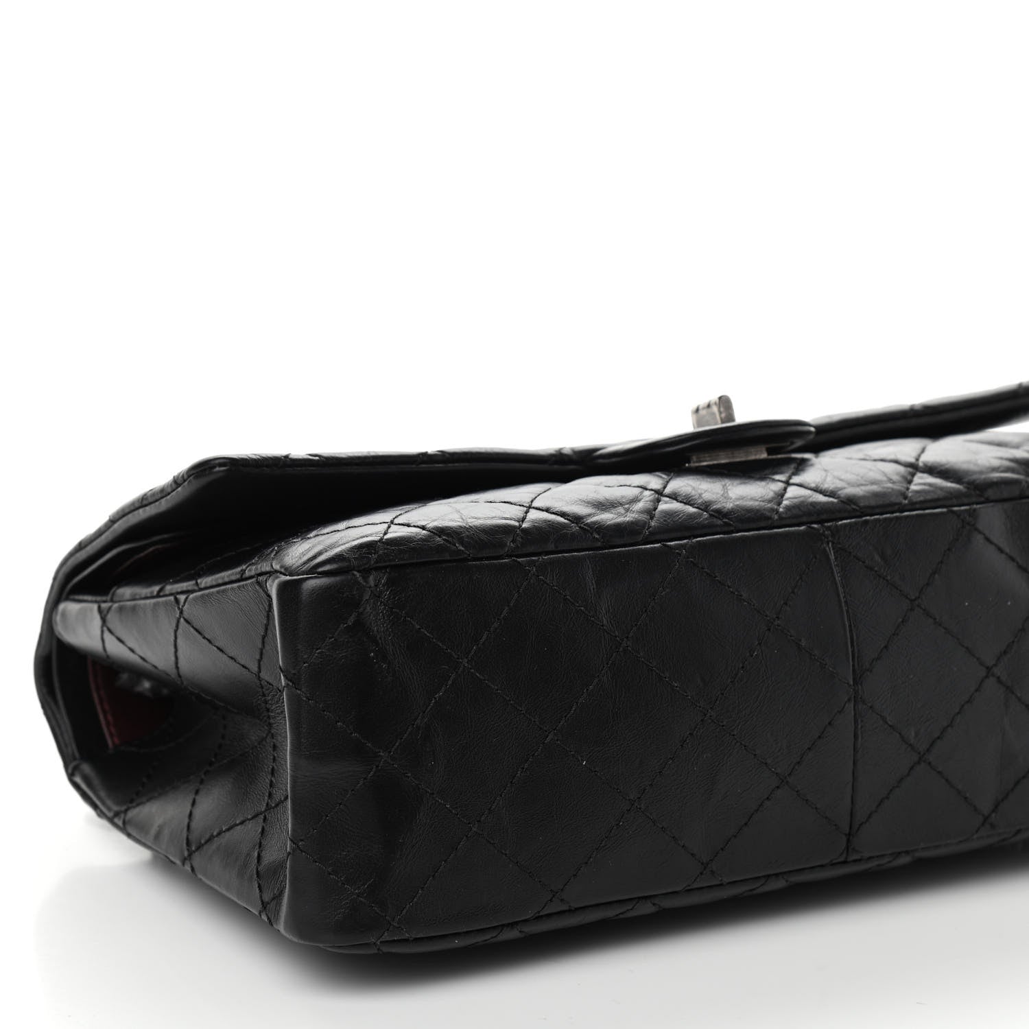 Chanel Aged Calfskin Quilted 2.55 Reissue 226 Flap Black 9 of 12