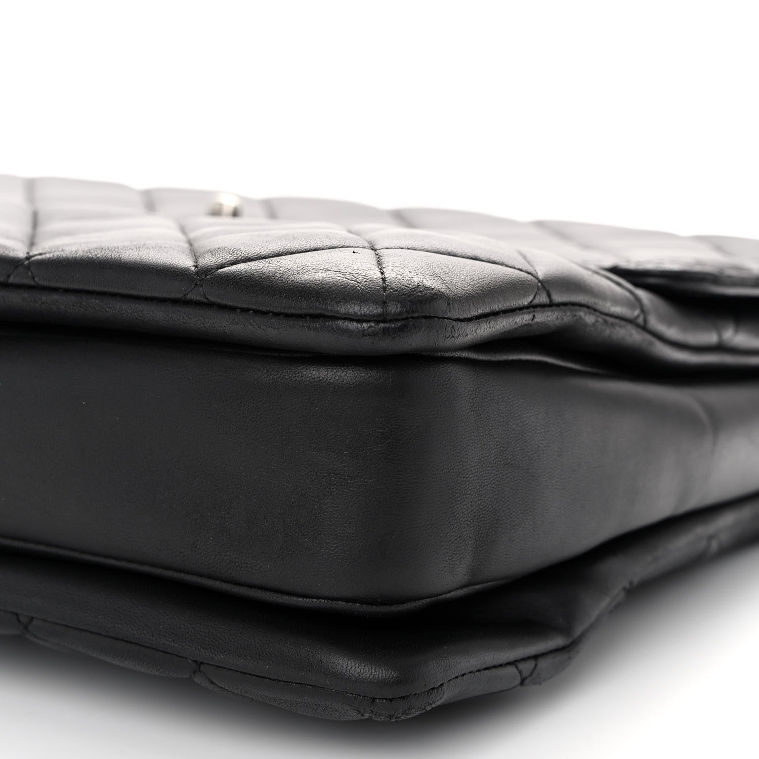 Chanel Lambskin Quilted Large Trendy CC Dual Handle Flap Bag Black 12 of 12