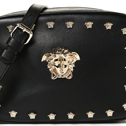 Versace Calfskin Palazzo Medusa Camera Bag Black 8 of 12