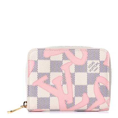 Louis Vuitton Damier Azur Tahitienne Zippy Coin Purse 1 of 5