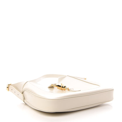 Gucci Boarded Dyana Lux Calfskin Small Jackie 1961 Hobo Mystic White 4 of 10
