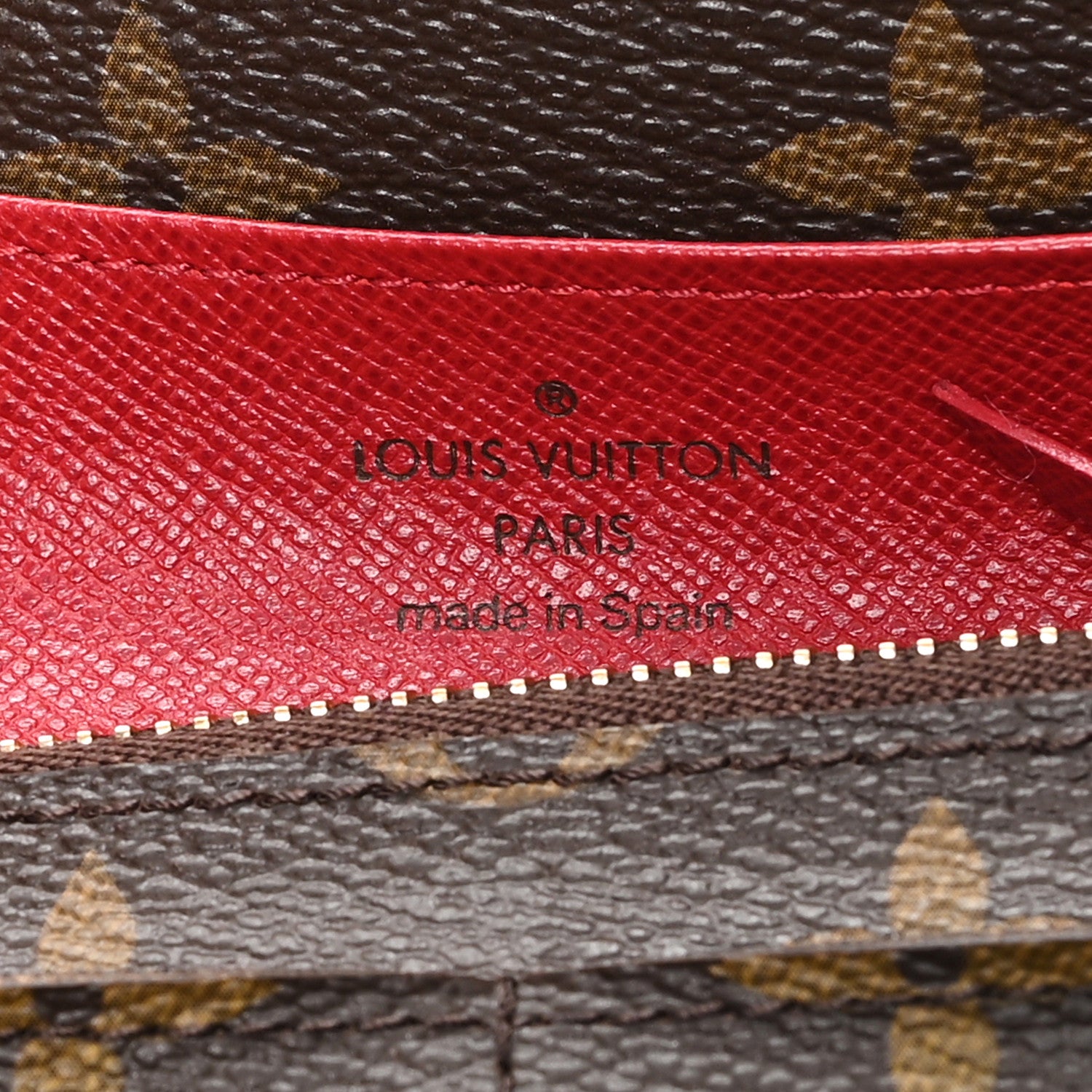Louis Vuitton Monogram Emilie Wallet Fuchsia 6 of 6