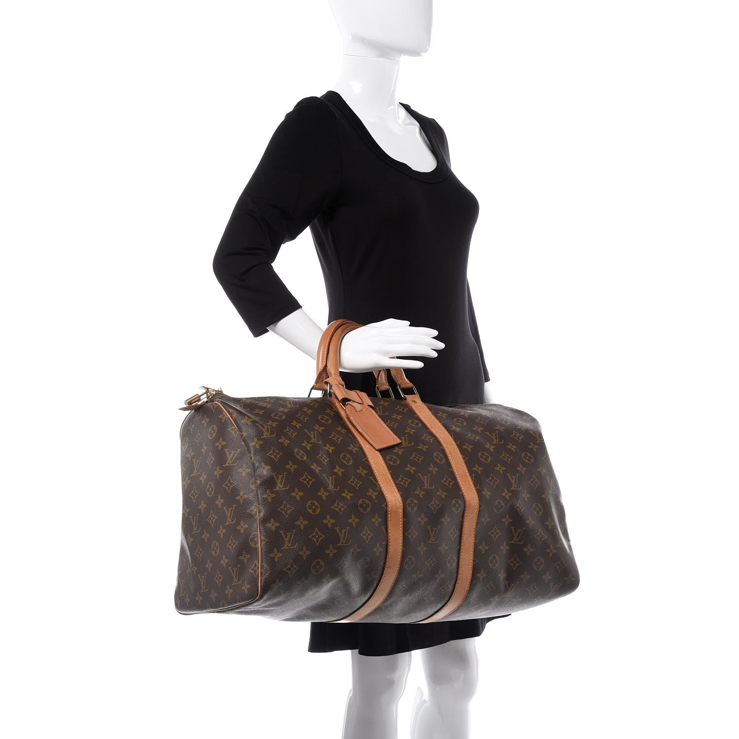 Louis Vuitton Monogram Keepall 55 2 of 17