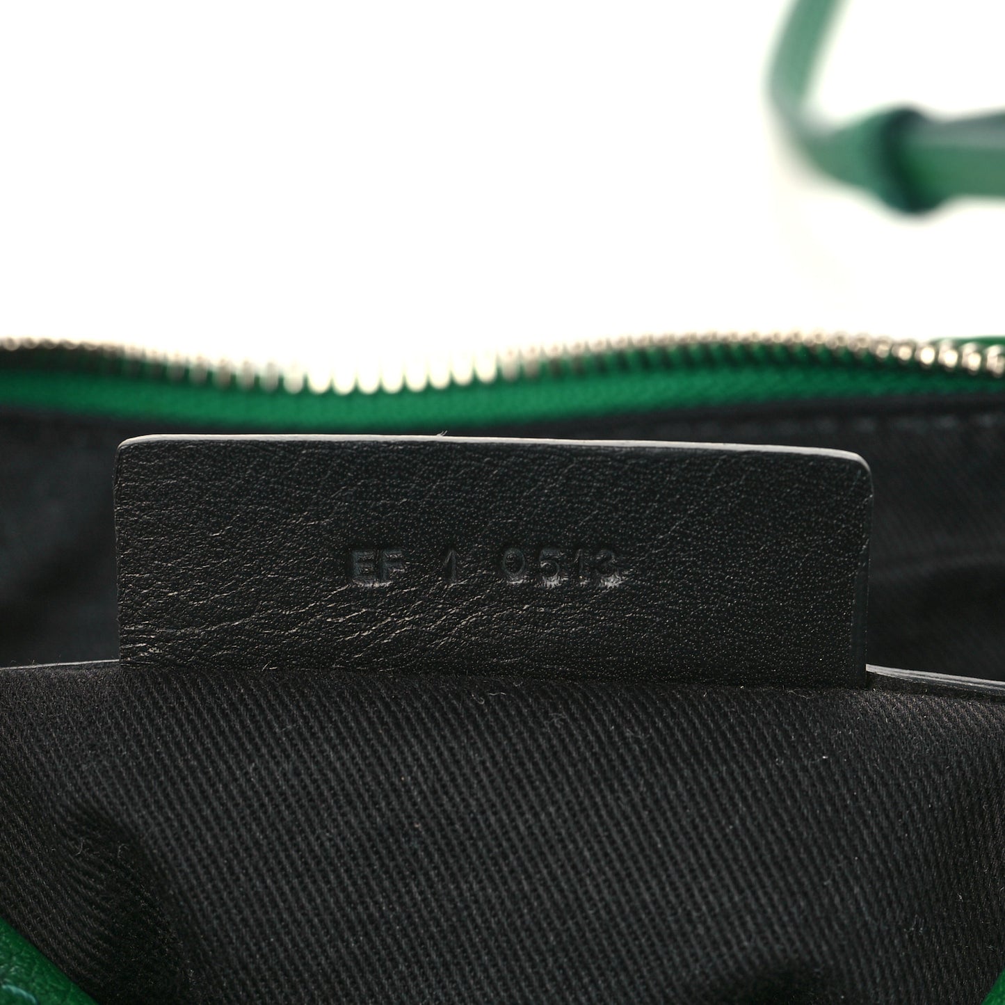 Sugar Goatskin Mini Pandora Emerald