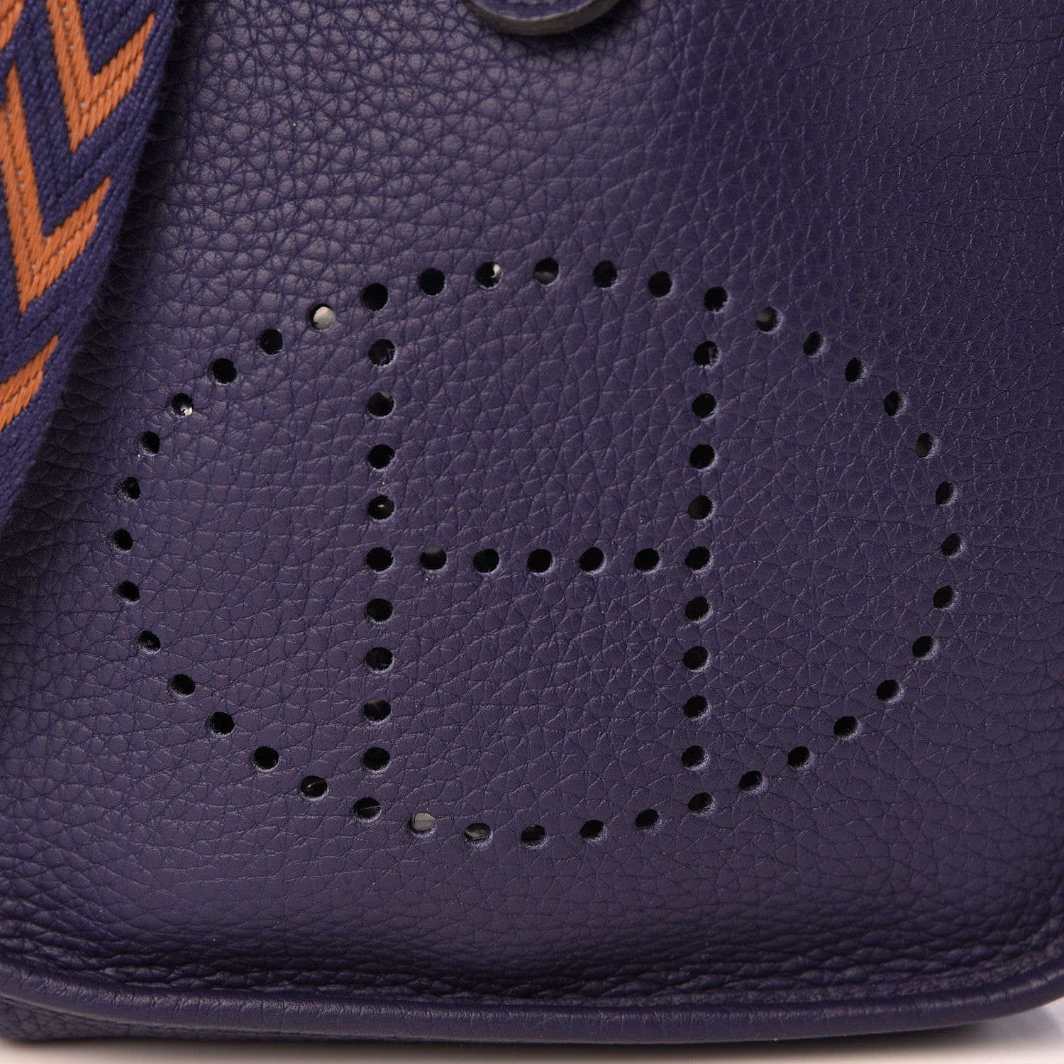 Hermes Taurillon Clemence Amazone Evelyne TPM Bleu Encre 8 of 11