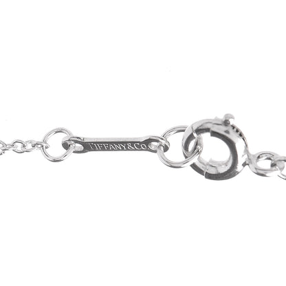 Tiffany Platinum Diamond .17ct Elsa Peretti Diamonds by the Yard Pendant Necklace 6 of 6