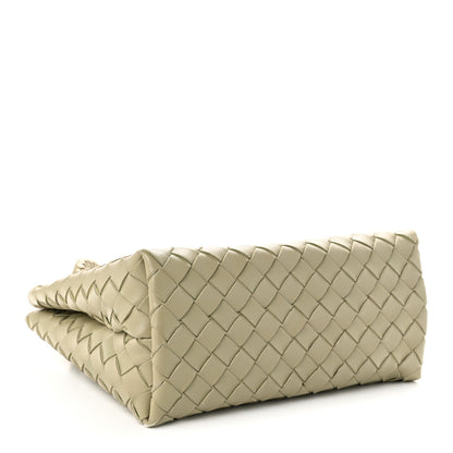 Bottega Veneta Nappa Intrecciato Small Andiamo Shoulder Bag Travertine 3 of 8