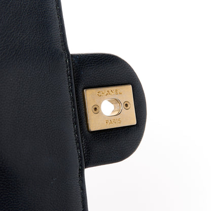 Chanel Lambskin Quilted Small Chic Pearls Flap Black 7 of 11