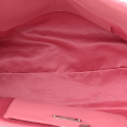 Miu Miu Nappa Matelasse Swarovski Crystal Tote Rosa 4 of 14