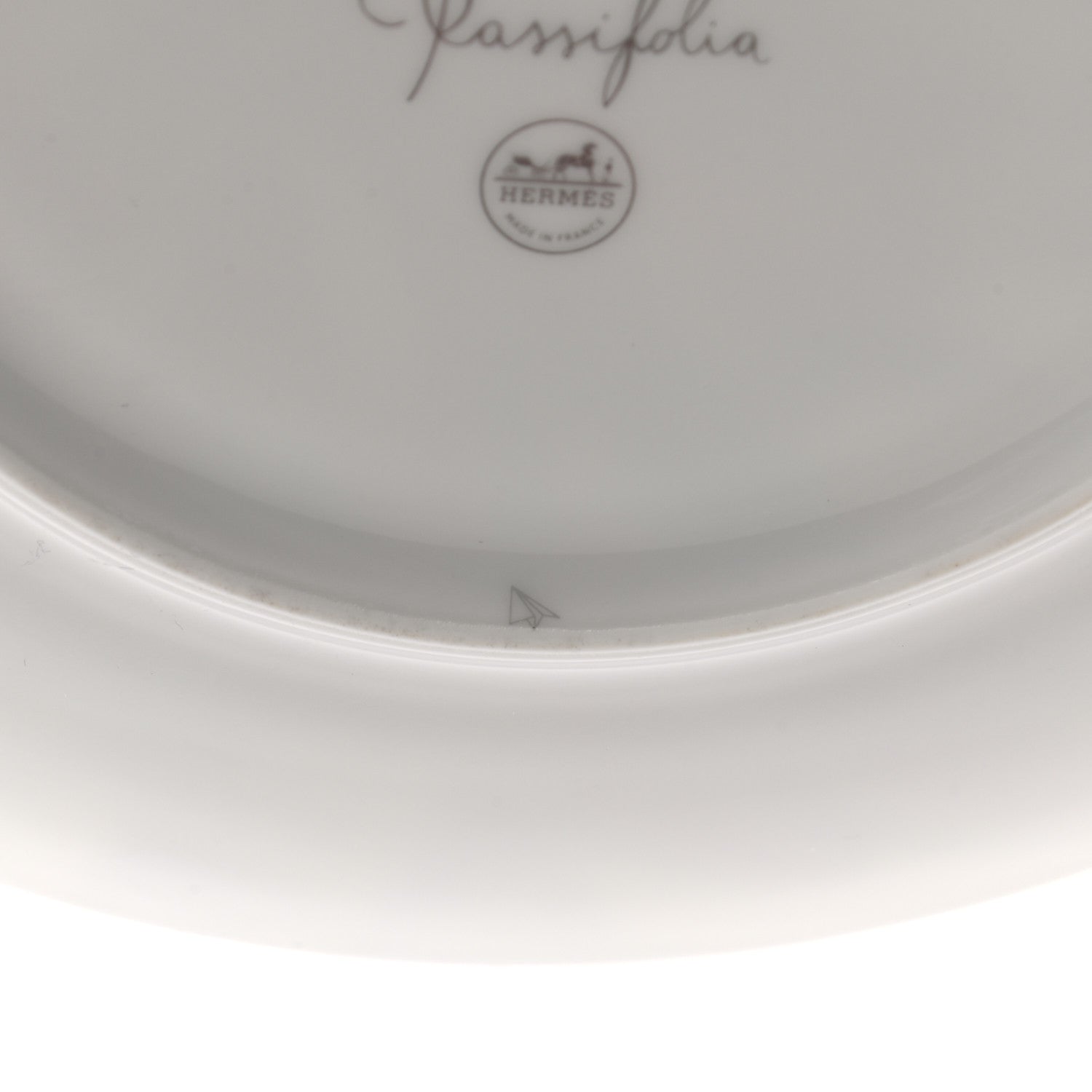 Hermes Porcelain Passifolia Dessert Plate N°1 Set of 2 7 of 8