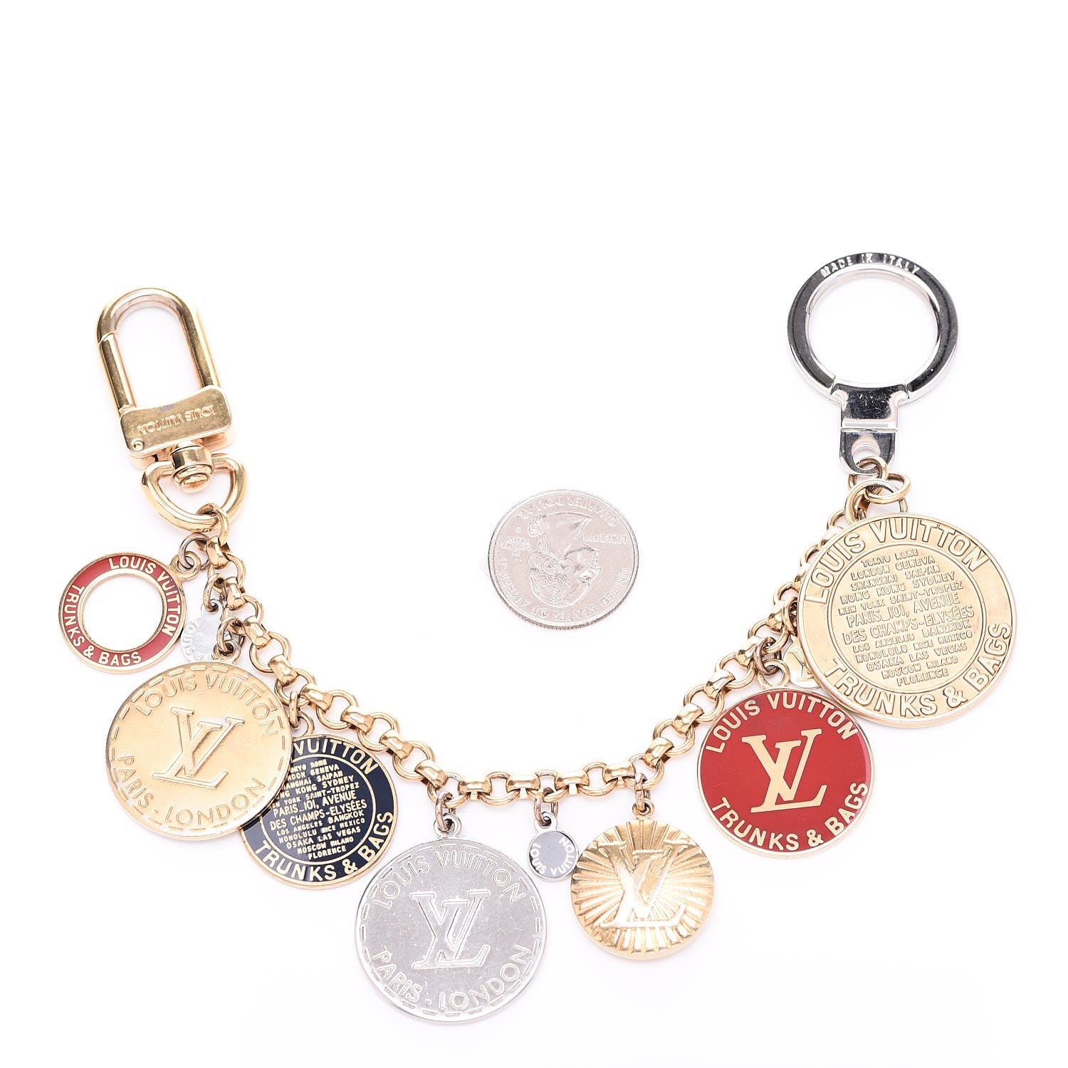 Louis Vuitton Trunks and Bags Chaine Bag Charm Multicolor 2 of 4