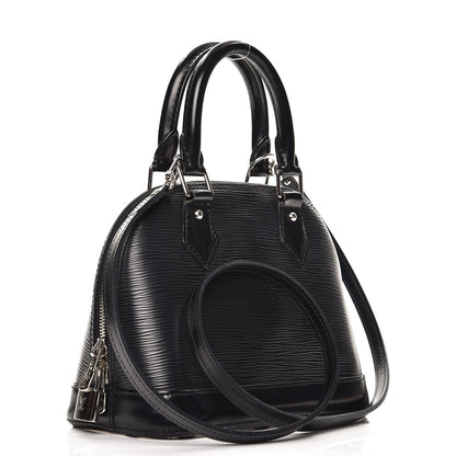 Louis Vuitton Epi Alma BB Black 4 of 12