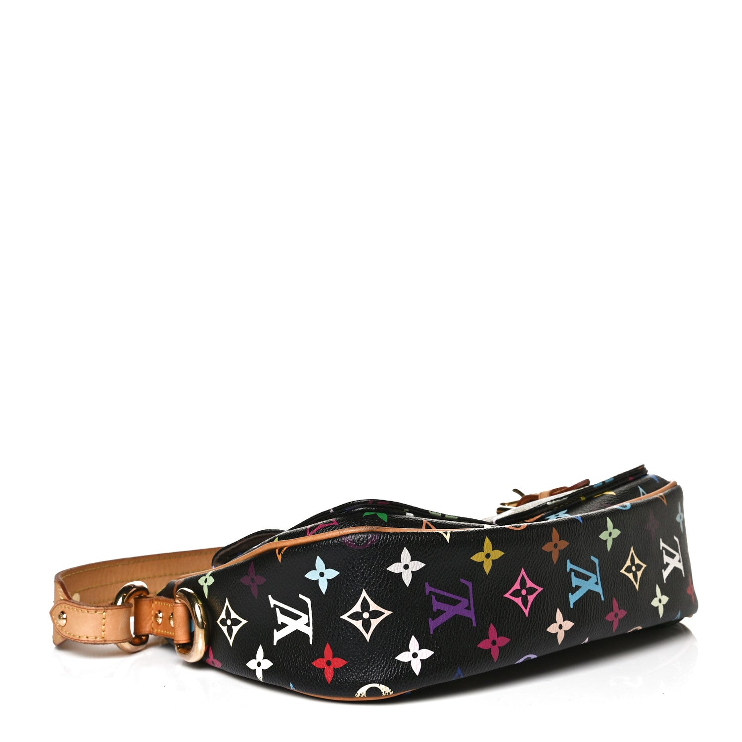 Louis Vuitton Monogram Multicolor Lodge PM Black 4 of 16