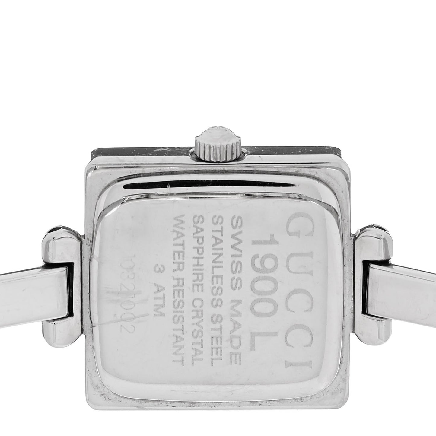 Stainless Steel 19mm 1900L Quartz Watch Black