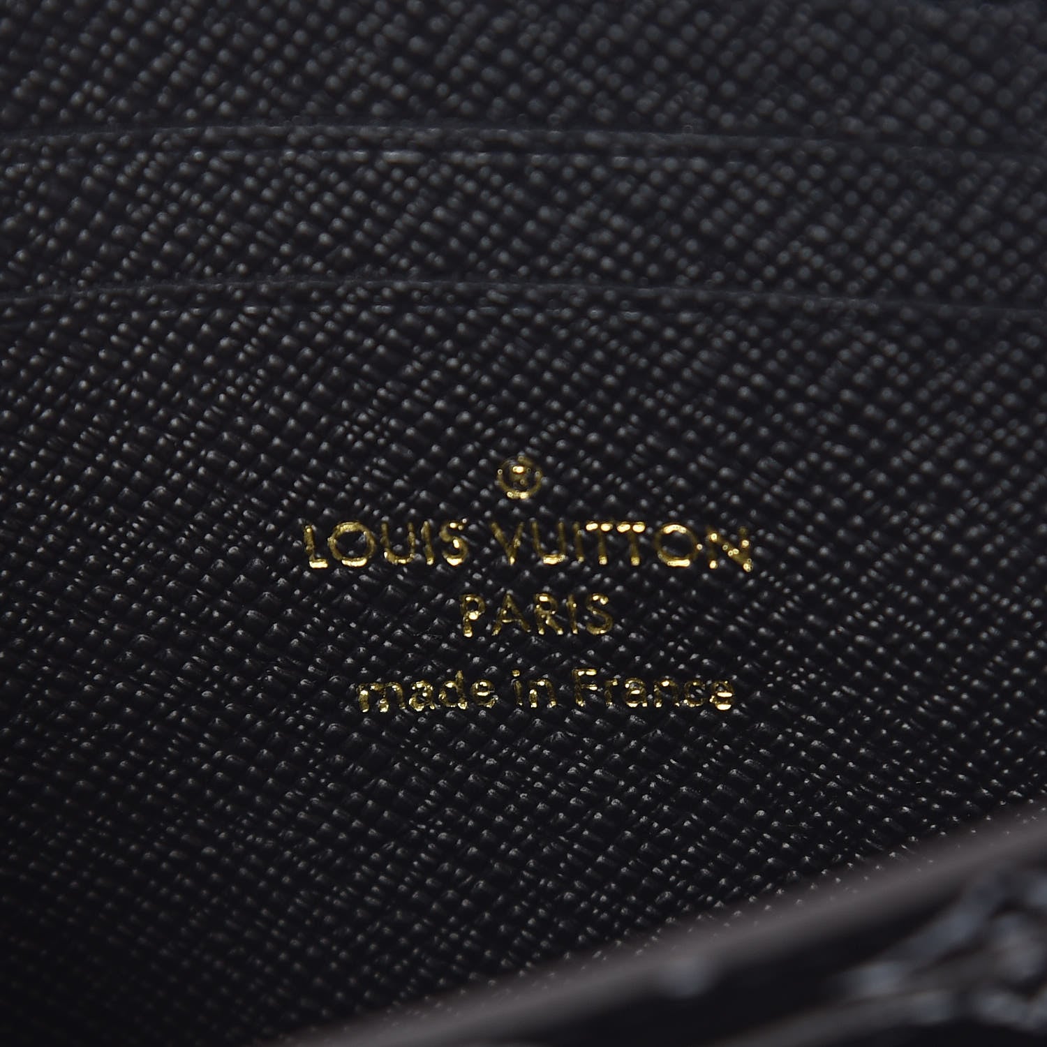 Louis Vuitton Monogram Giant Jungle Zippy Coin Purse Black 6 of 6