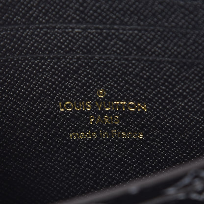 Louis Vuitton Monogram Giant Jungle Zippy Coin Purse Black 6 of 6