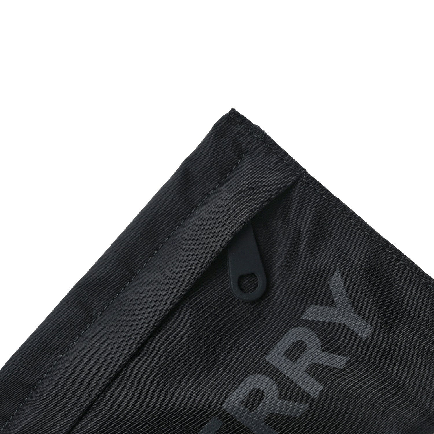 Burberry Nylon Vintage Check Print Logo Wristlet Black 7 of 7