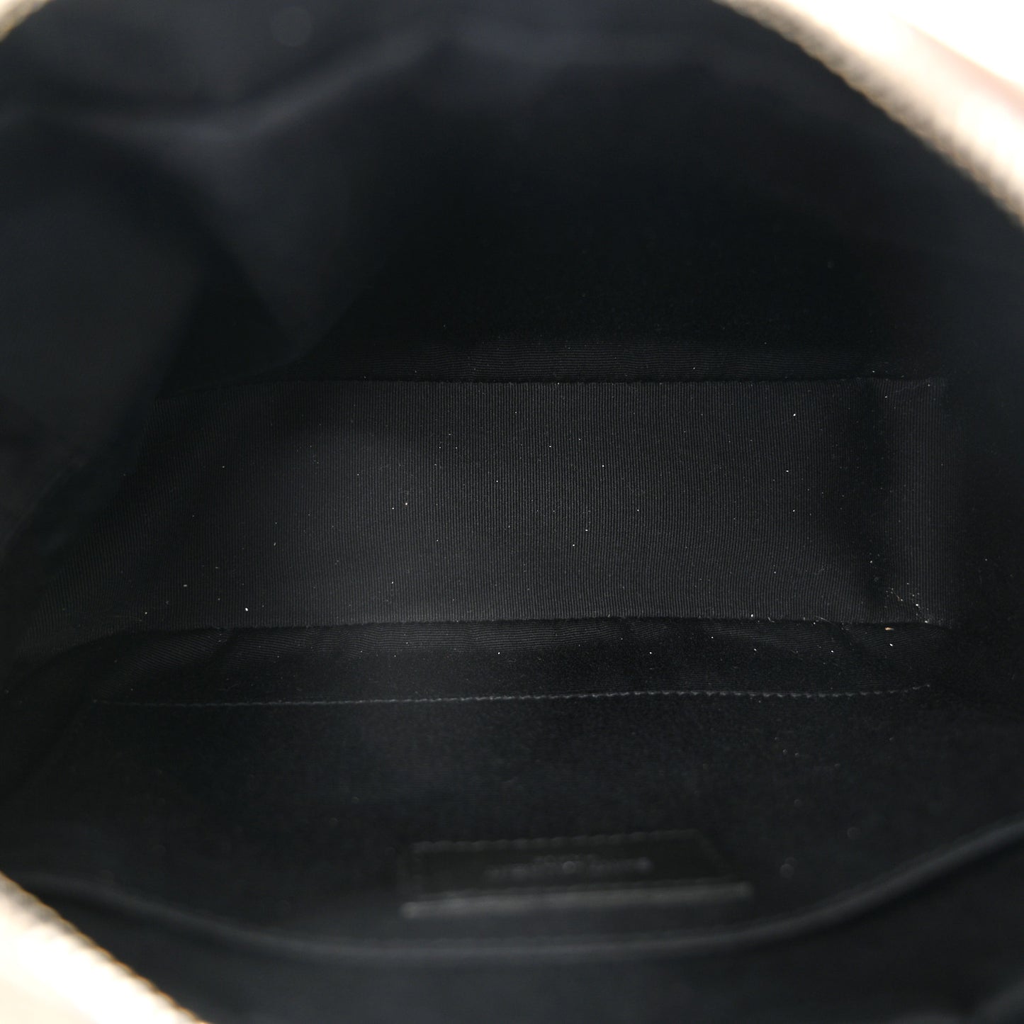 Lambskin Monogram Small Lou Camera Bag Dark Beige