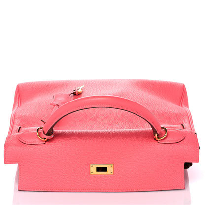 Hermes Togo Kelly Retourne 32 Rose Lipstick 20 of 40