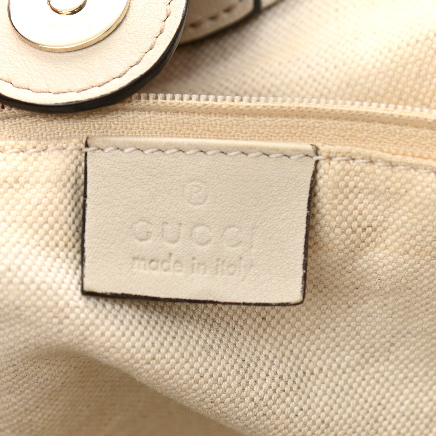 Gucci Guccissima Medium Sukey Tote Mystic White 6 of 14
