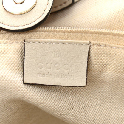 Gucci Guccissima Medium Sukey Tote Mystic White 6 of 14