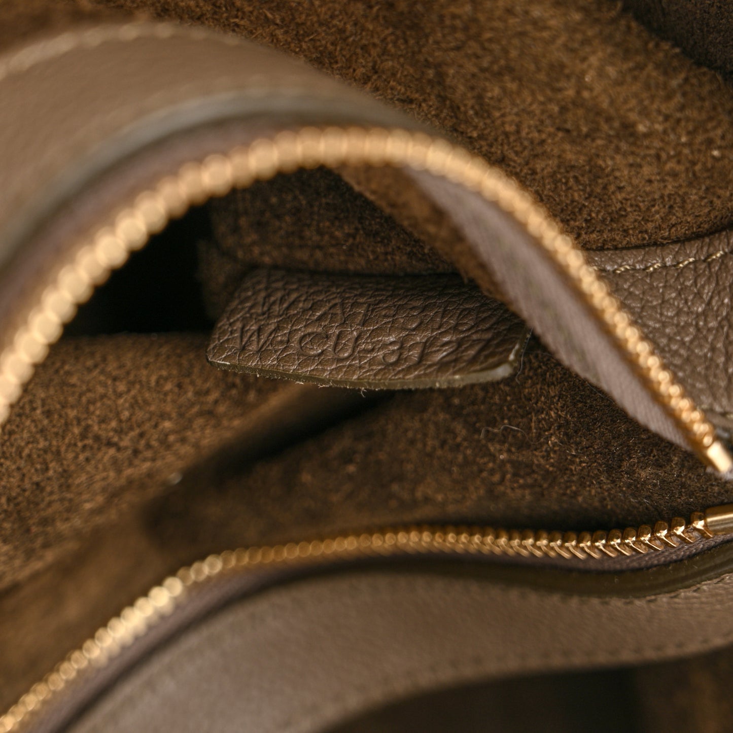 Soft Grained Calfskin Small Belt Cabas Phantom Taupe