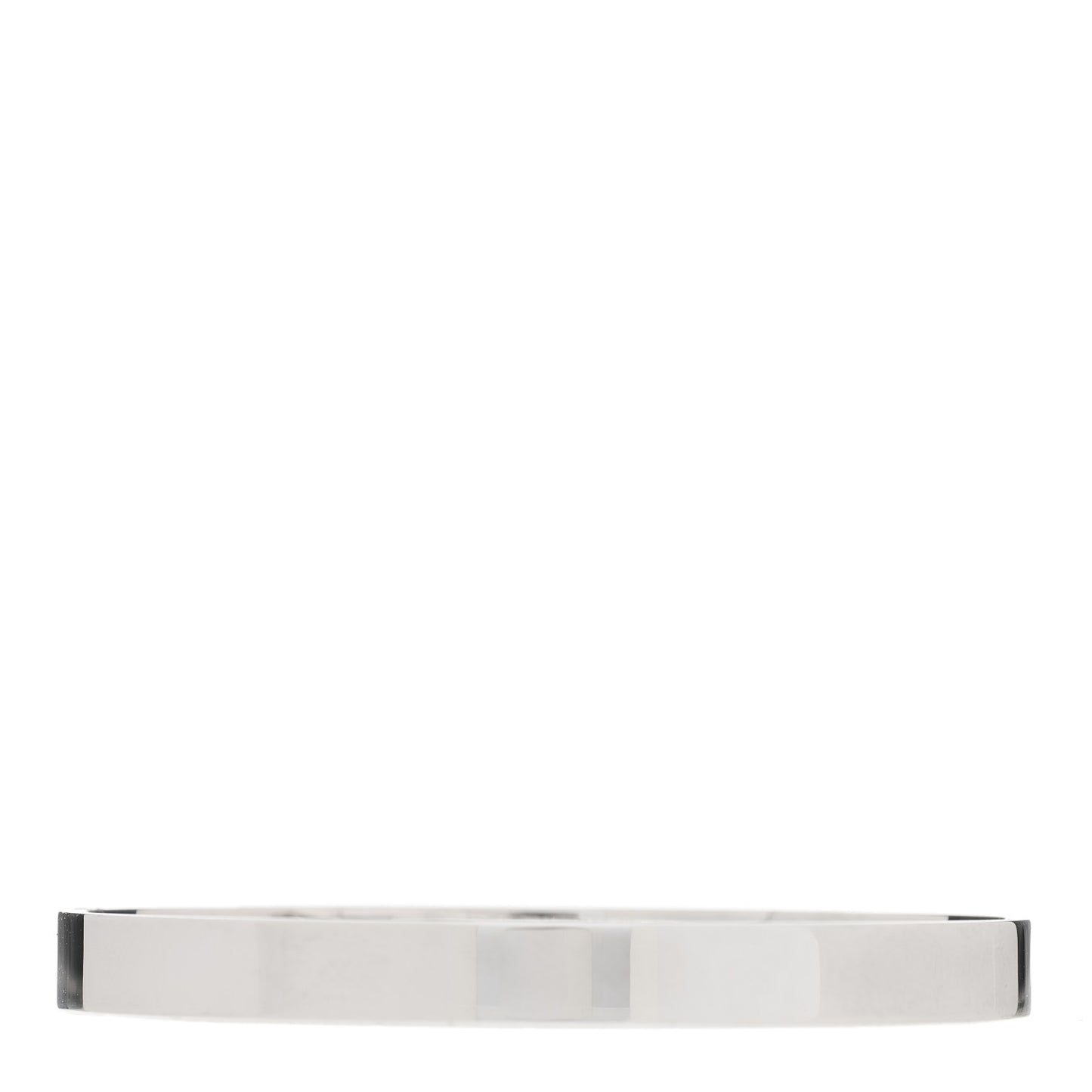 18K White Gold Diamond PM Collier De Chien Bracelet SH