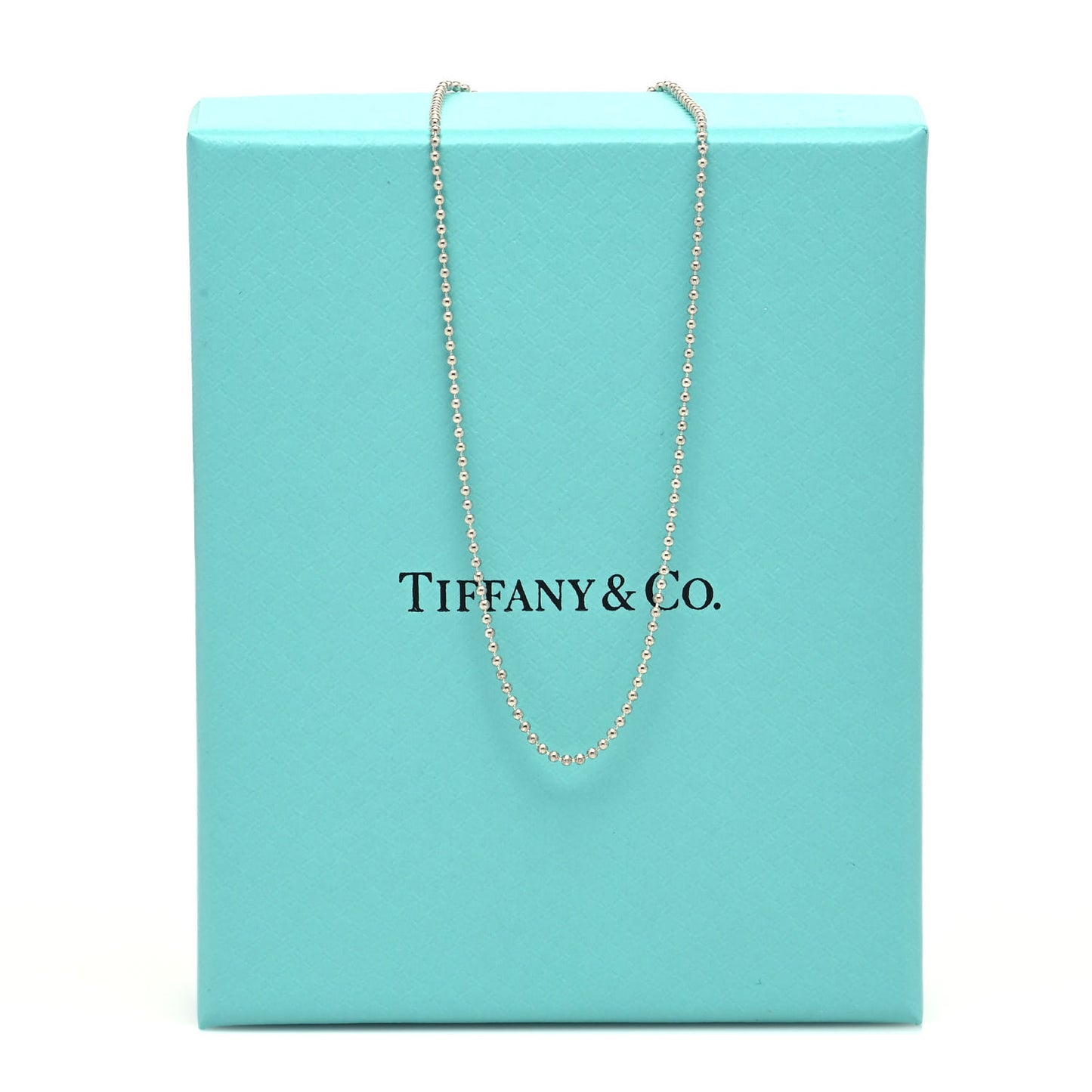 Sterling Silver 1.2mm Bead Chain Necklace 18"
