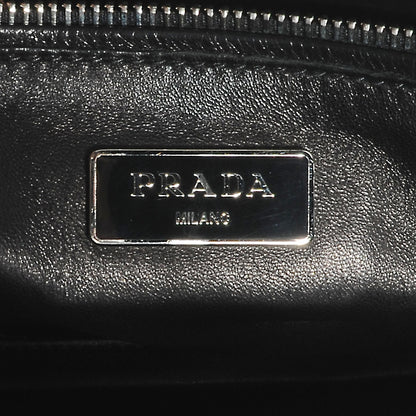 Prada Glace Calf Twin Pocket Tote Nero Black 7 of 9