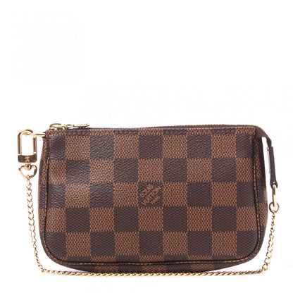 Louis Vuitton Damier Ebene Mini Pochette Accessories 1 of 10