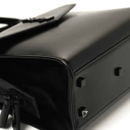 Saint Laurent Grain De Poudre Small Uptown Tote Black 10 of 11