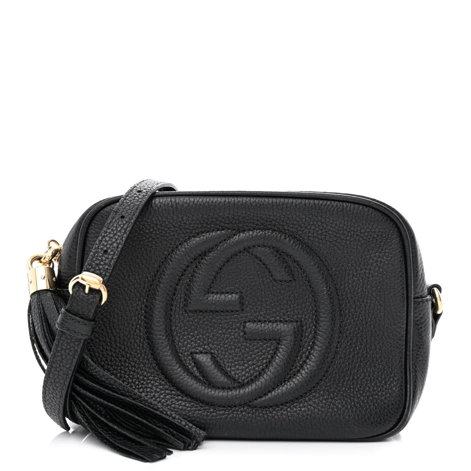 Gucci Pebbled Calfskin Small Soho Disco Bag Black 1 of 10