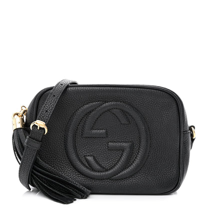 Gucci Pebbled Calfskin Small Soho Disco Bag Black 1 of 10