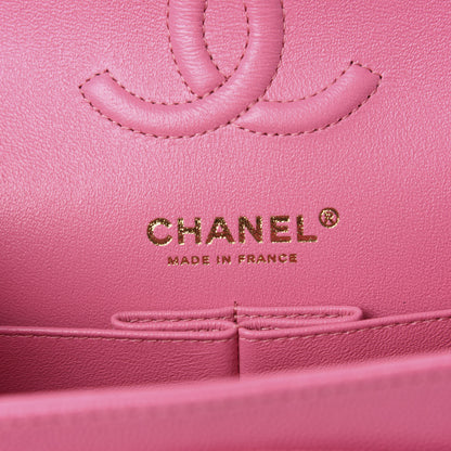 Chanel Caviar Quilted Small Double Flap Pink 8 of 11