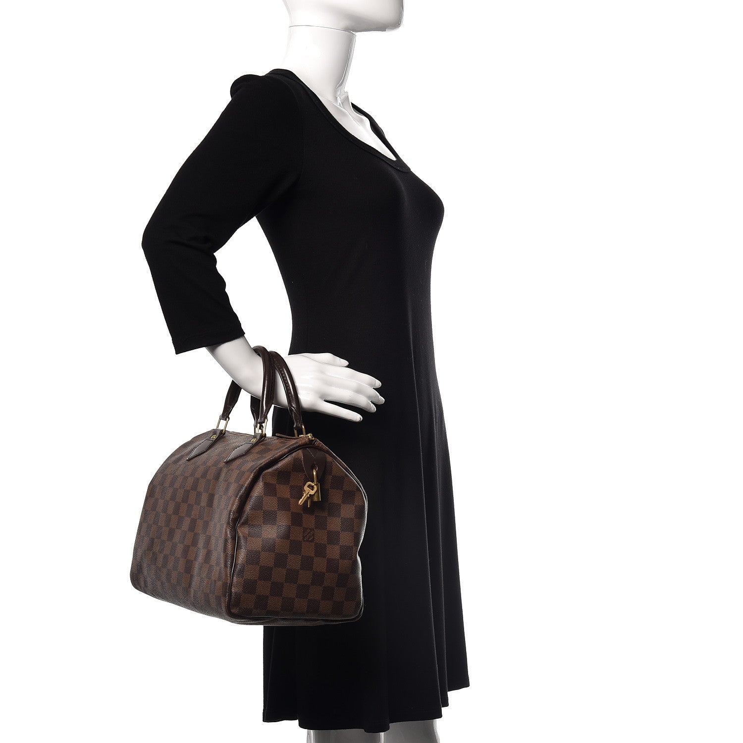 Louis Vuitton Damier Ebene Speedy 30 2 of 20